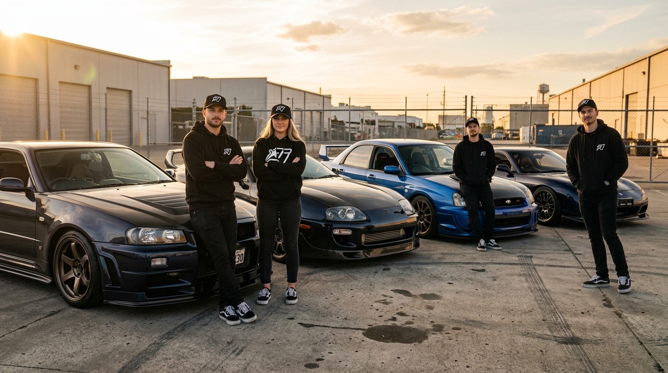 Identidade Gentalha Crew | Manual de marca para cultura automotiva · peça 7