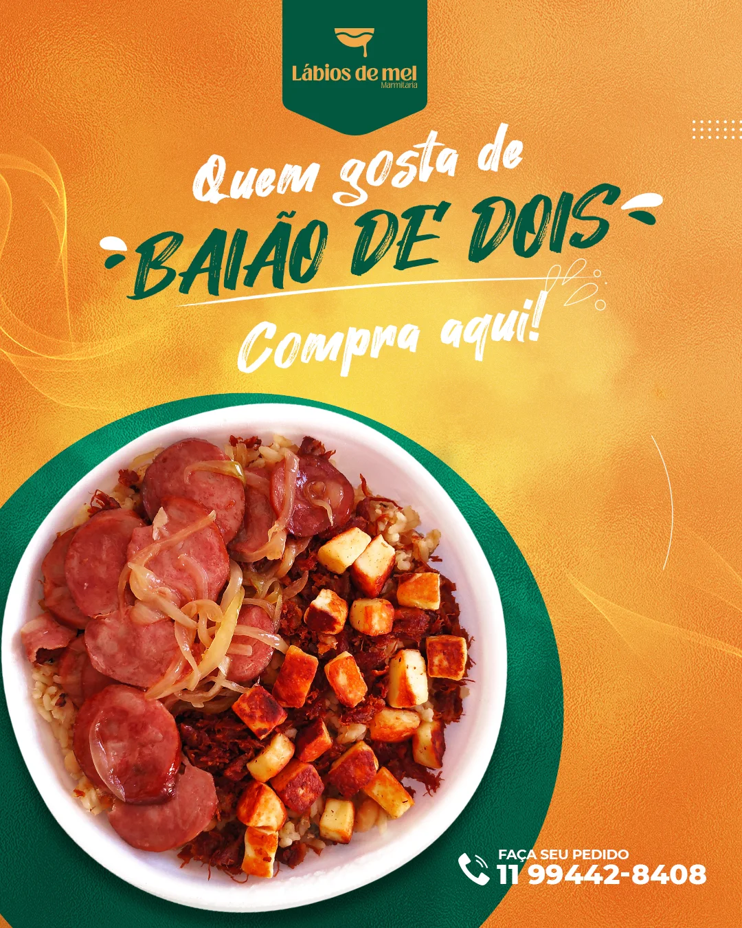 Identidade Lábios de Mel | Sistema de marca, fotografia e conteúdo gastronômico · peça 5